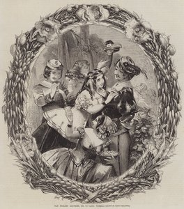 Vieilles coutumes anglaises, jetons d